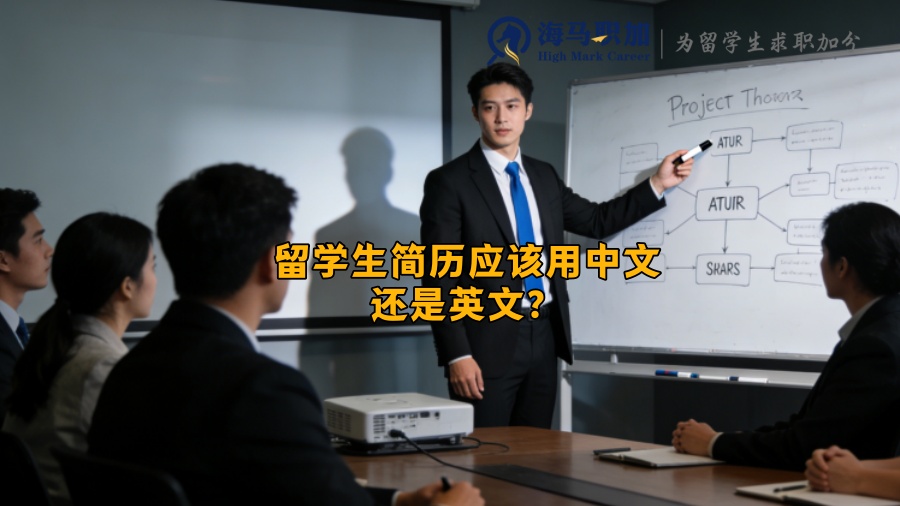 留学生简历应该用中文还是英文？