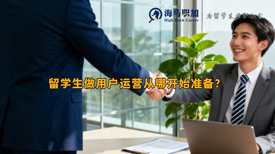 留学生做用户运营从哪开始准备？