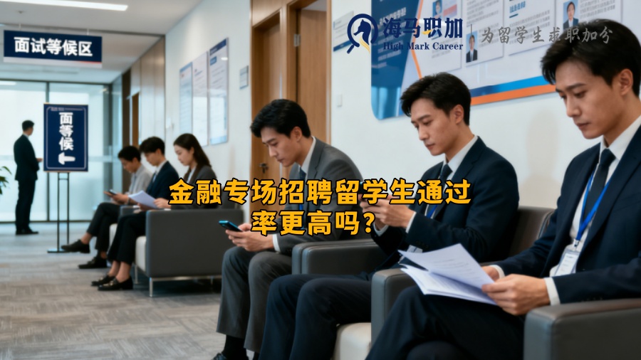 金融专场招聘留学生通过率更高吗？