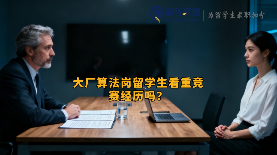 大厂算法岗留学生看重竞赛经历吗？
