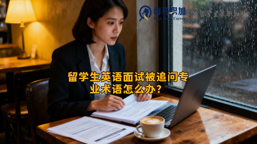 留学生英语面试被追问专业术语怎么办？