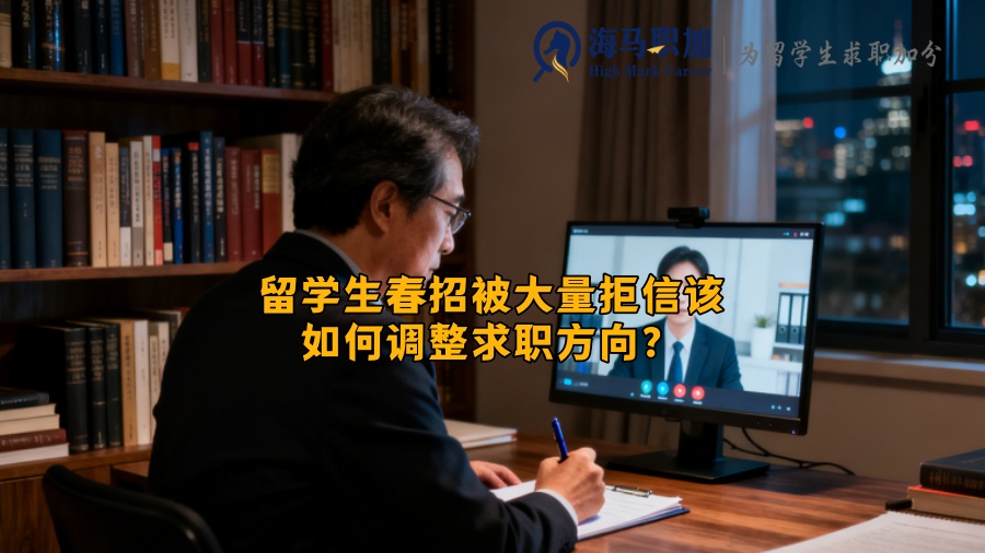 留学生春招被大量拒信该如何调整求职方向？