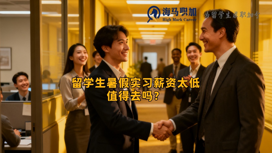 留学生暑假实习薪资太低值得去吗？