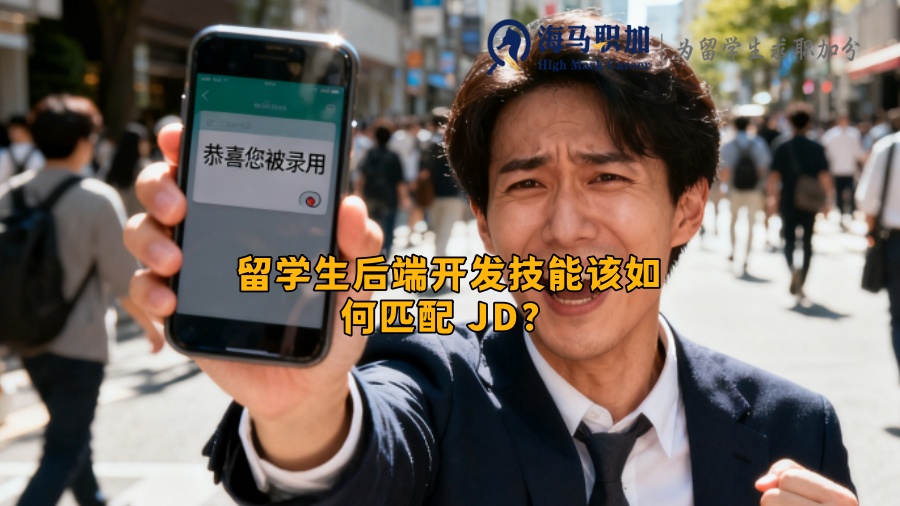 留学生后端开发技能该如何匹配 JD？