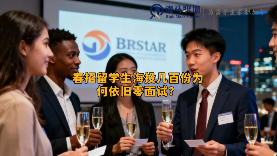 春招留学生海投几百份为何依旧零面试？