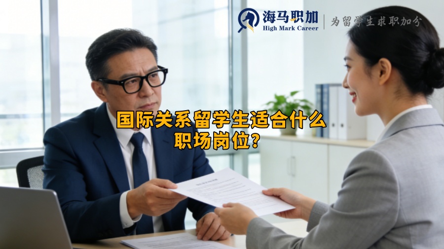 国际关系留学生适合什么职场岗位？