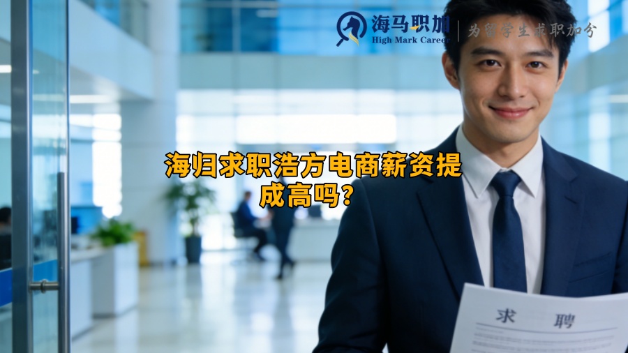 海归求职浩方电商薪资提成高吗？