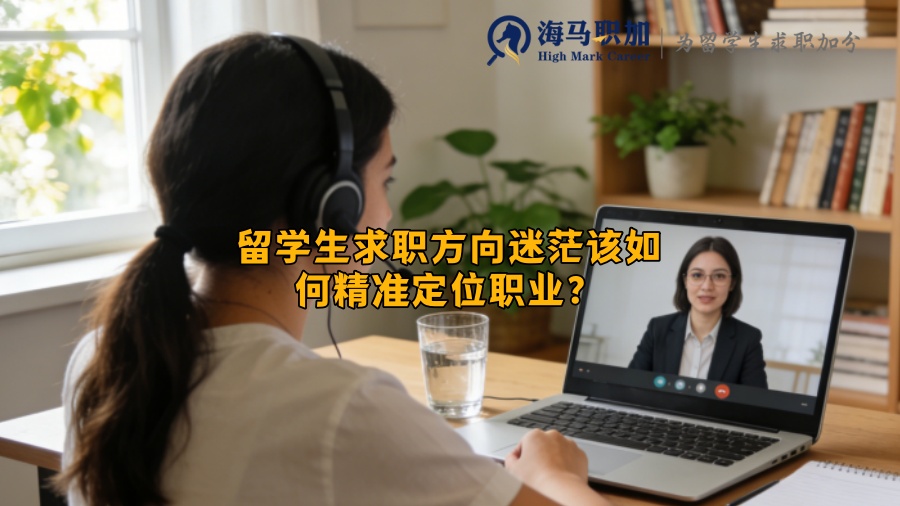 留学生求职方向迷茫该如何精准定位职业？