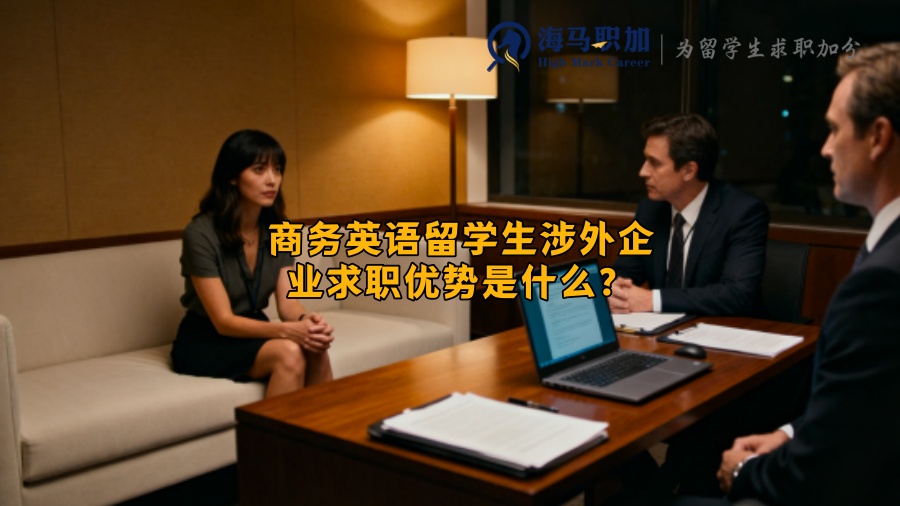 商务英语留学生涉外企业求职优势是什么？