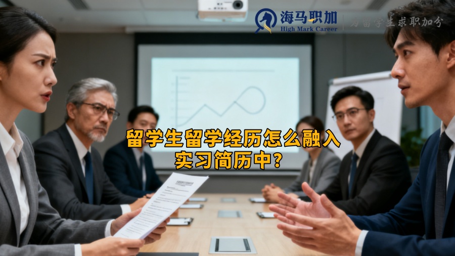 留学生留学经历怎么融入实习简历中？