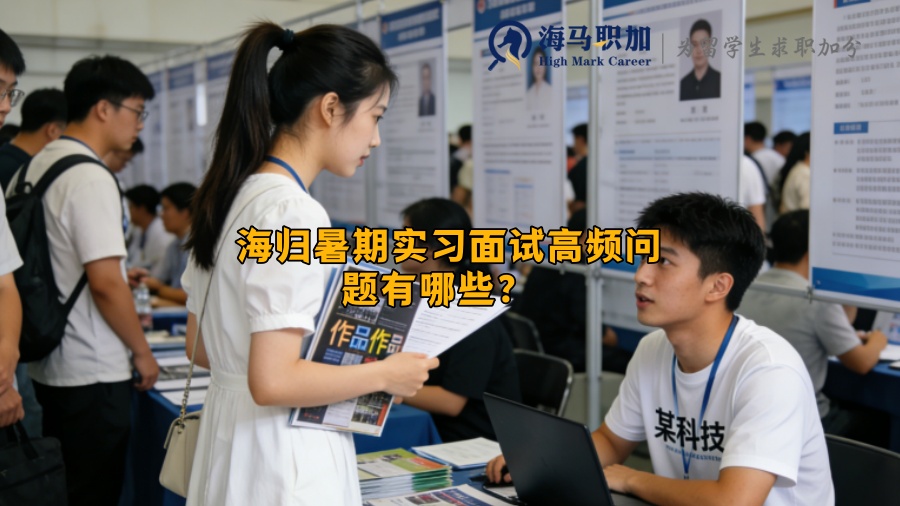 海归暑期实习面试高频问题有哪些？  