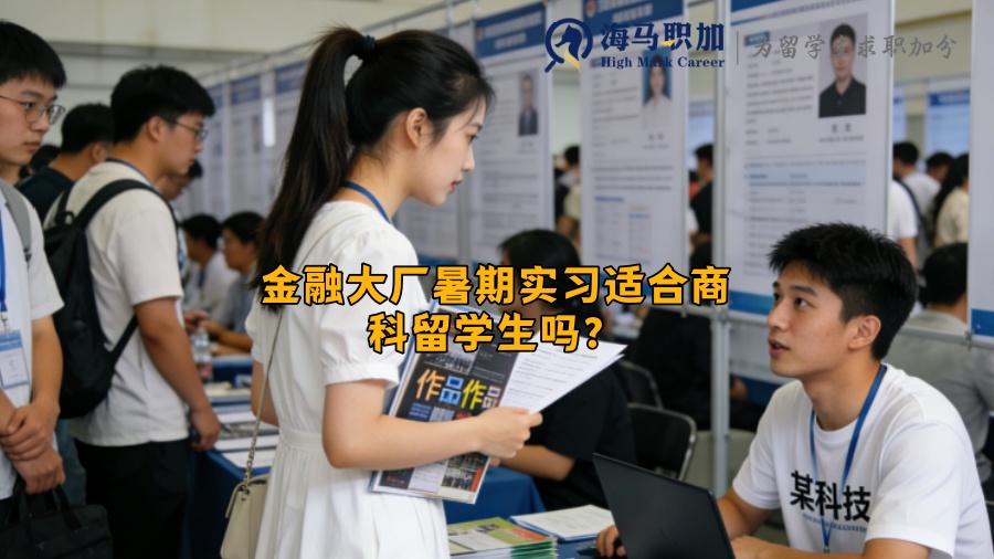 金融大厂暑期实习适合商科留学生吗？