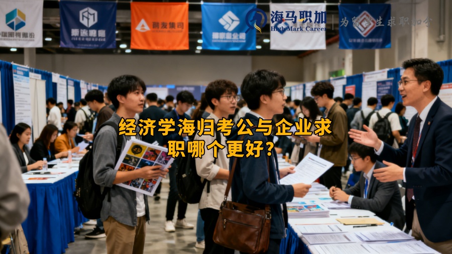 经济学海归考公与企业求职哪个更好？