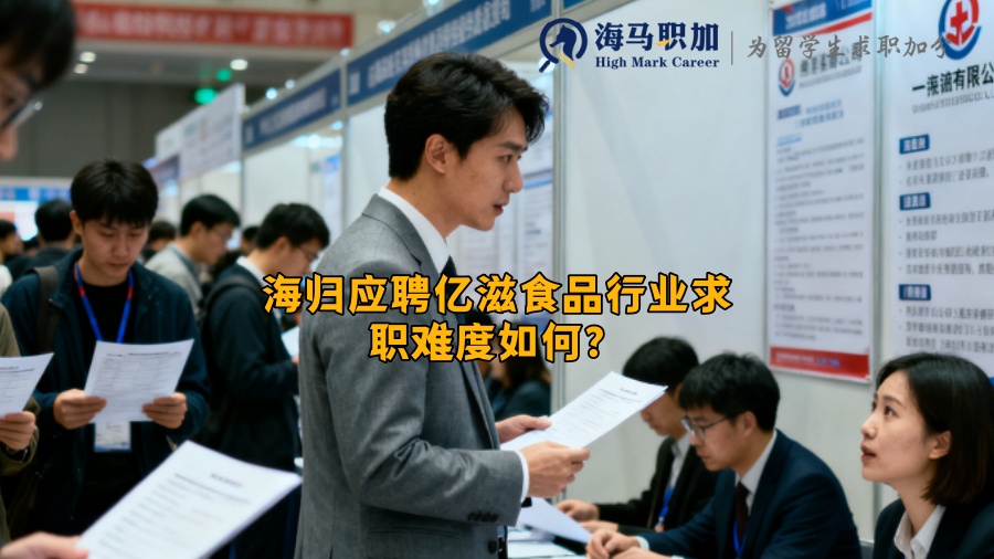 海归应聘亿滋食品行业求职难度如何？