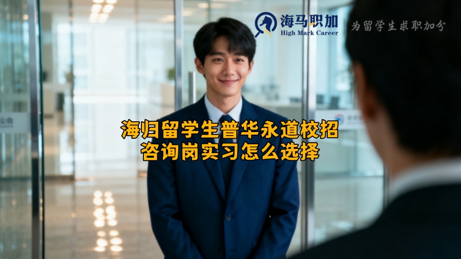 海归留学生普华永道校招咨询岗实习怎么选择