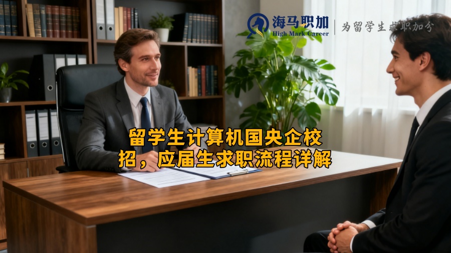 留学生计算机国央企校招，应届生求职流程详解