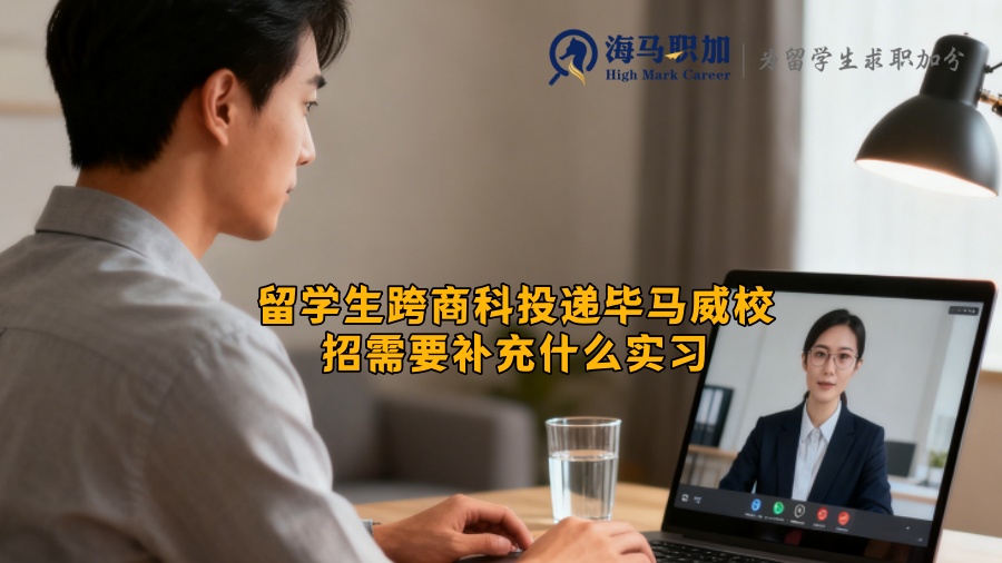 留学生跨商科投递毕马威校招需要补充什么实习