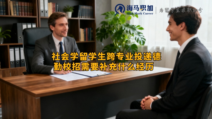 社会学留学生跨专业投递德勤校招需要补充什么经历  