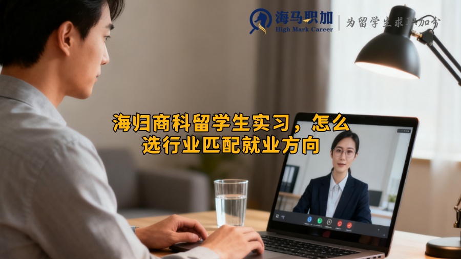 海归商科留学生实习，怎么选行业匹配就业方向