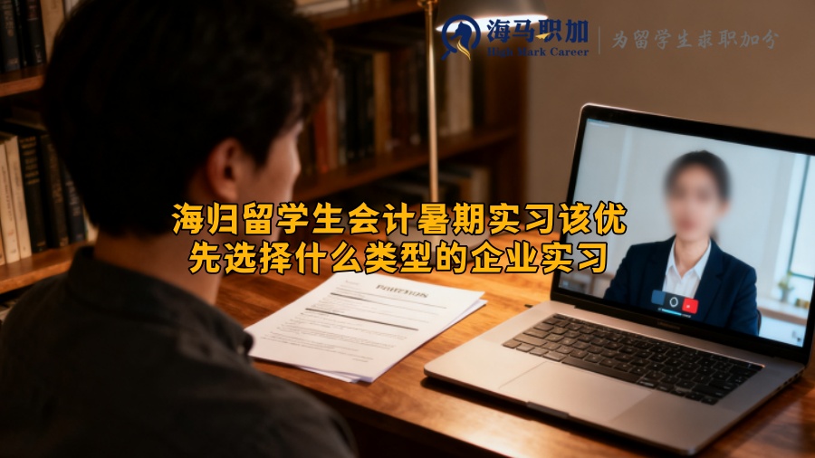 海归留学生会计暑期实习该优先选择什么类型的企业实习