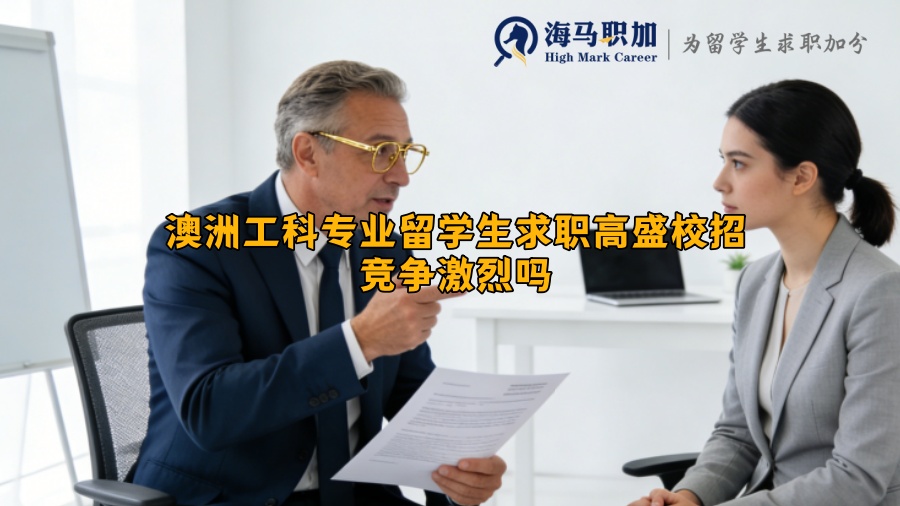 澳洲工科专业留学生求职高盛校招竞争激烈吗