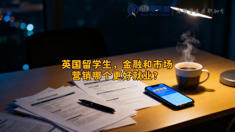 英国留学生，金融和市场营销哪个更好就业？