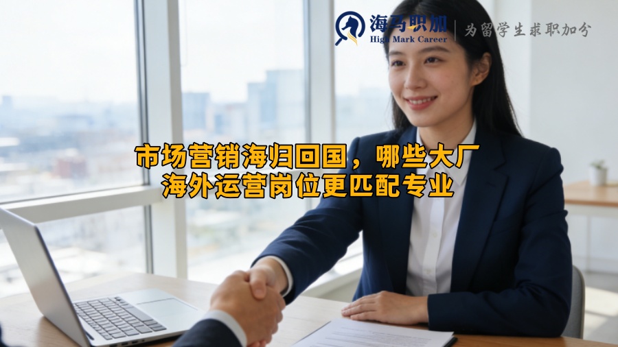 市场营销海归回国,哪些大厂海外运营岗位更匹配专业 市场营销海归回国,哪些大厂海外运营岗位更匹配专业