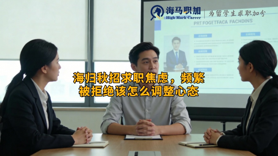 海归秋招求职焦虑，频繁被拒绝该怎么调整心态