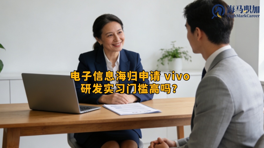 电子信息海归申请 vivo 研发实习门槛高吗？