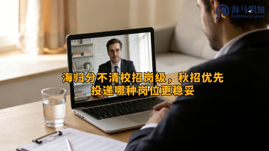 海归分不清校招岗级，秋招优先投递哪种岗位更稳妥