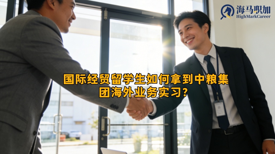 国际经贸留学生如何拿到中粮集团海外业务实习？