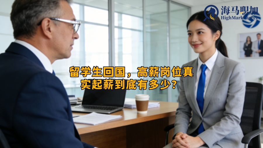 留学生回国，高薪岗位真实起薪到底有多少？