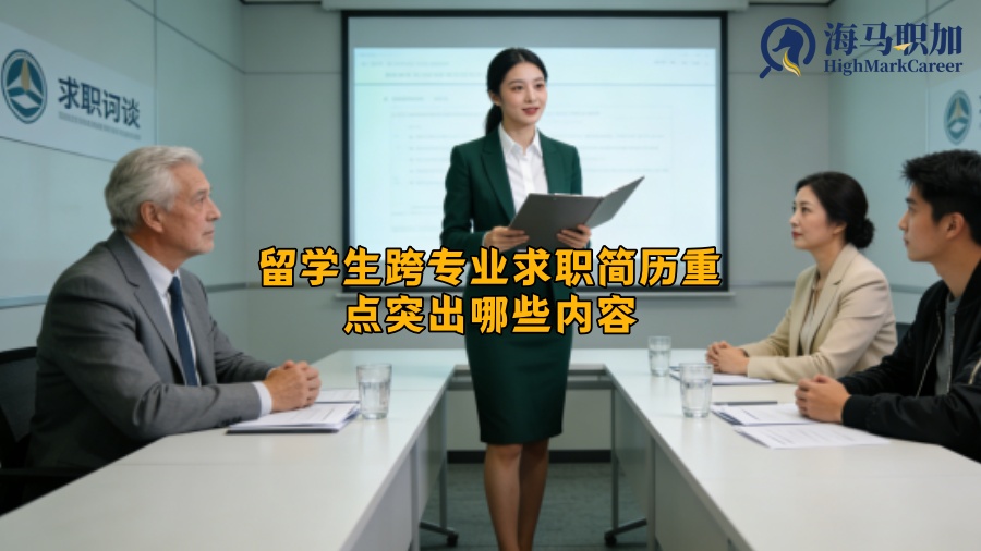 留学生跨专业求职简历重点突出哪些内容