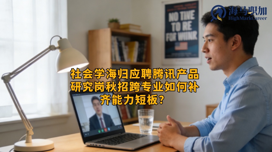 社会学海归应聘腾讯产品研究岗秋招跨专业如何补齐能力短板？