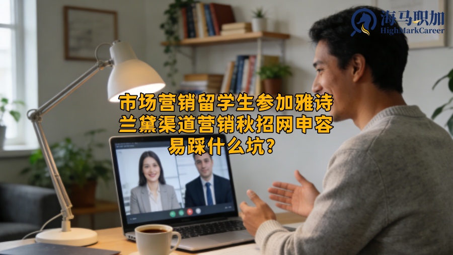 市场营销留学生参加雅诗兰黛渠道营销秋招网申容易踩什么坑？