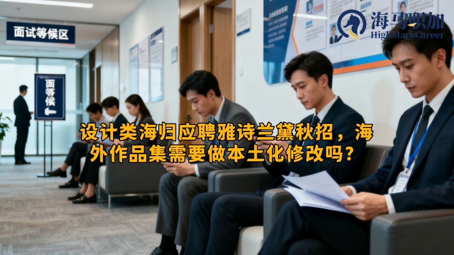设计类海归应聘雅诗兰黛秋招，海外作品集需要做本土化修改吗？