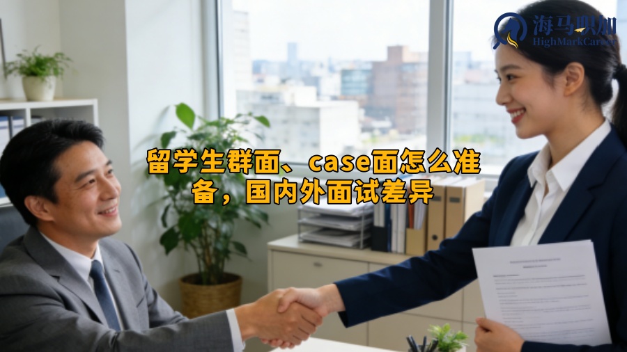 留学生群面、case面怎么准备，国内外面试差异