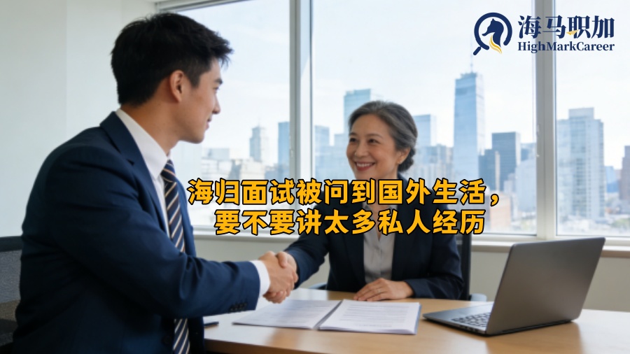 海归面试被问到国外生活，要不要讲太多私人经历
