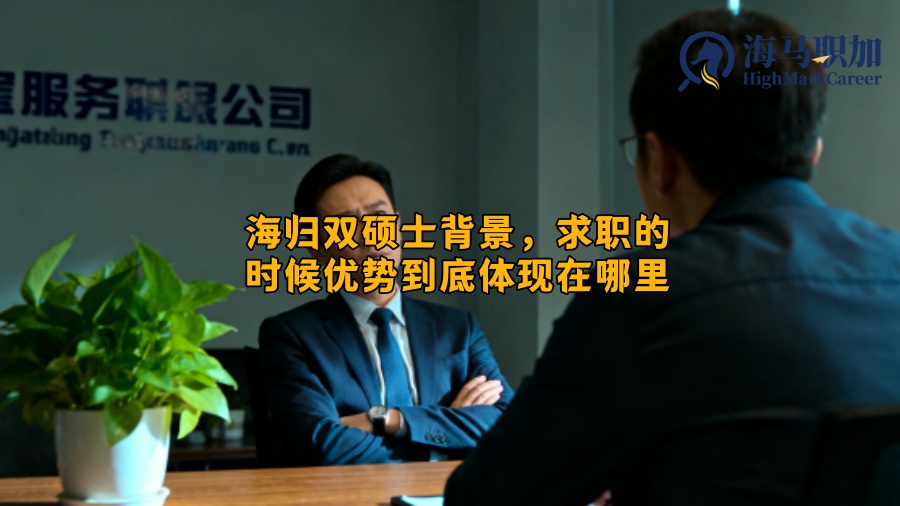 海归双硕士背景，求职的时候优势到底体现在哪里