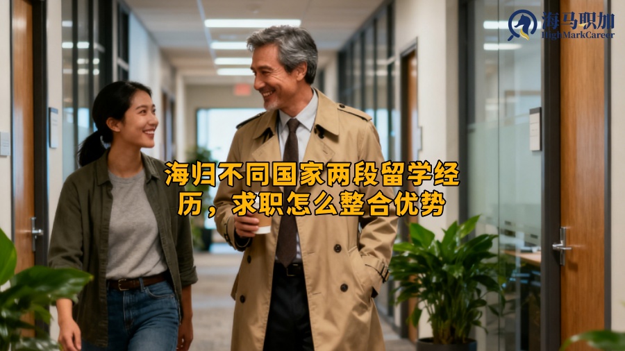 海归不同国家两段留学经历，求职怎么整合优势