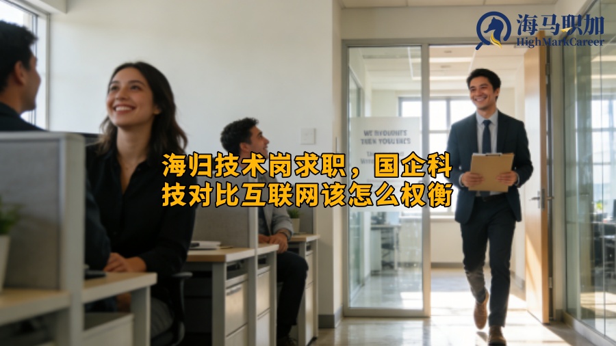 海归技术岗求职，国企科技对比互联网该怎么权衡