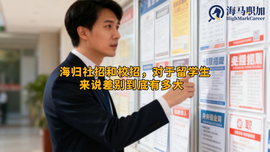 海归社招和校招，对于留学生来说差别到底有多大  