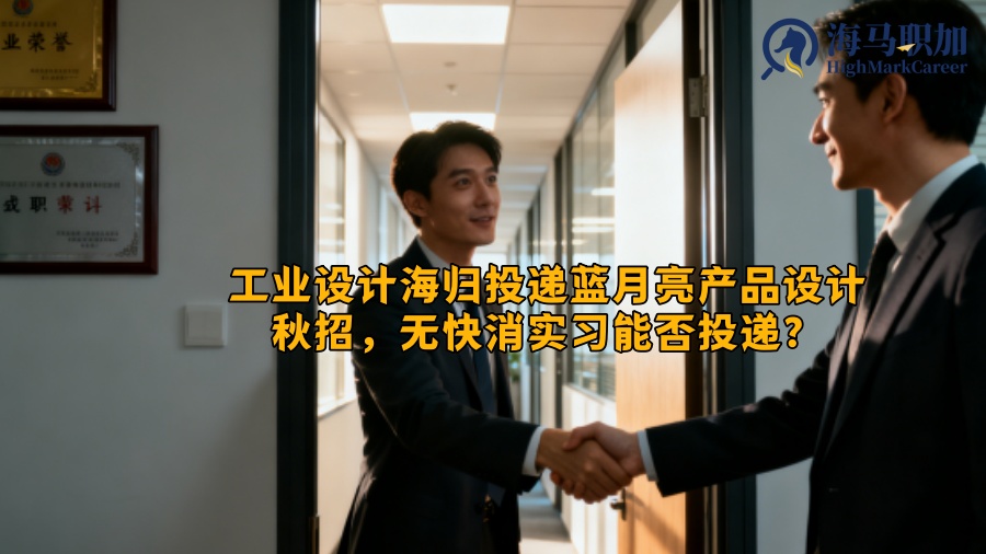 工业设计海归投递蓝月亮产品设计秋招，无快消实习能否投递？