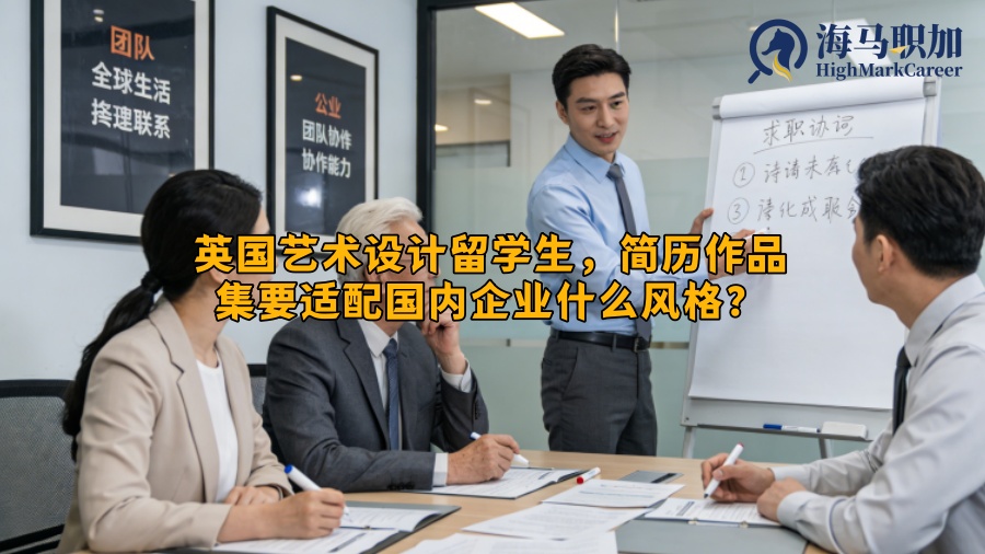英国艺术设计留学生，简历作品集要适配国内企业什么风格？