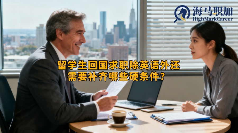 留学生回国求职除英语外还需要补齐哪些硬条件？